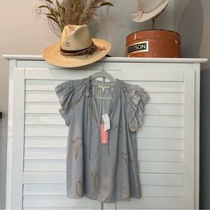 Grade & Gather Floral Blouse